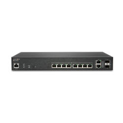 SonicWall Switch SWS12-10FPoE with Wireless Network Manager and Support 1yr