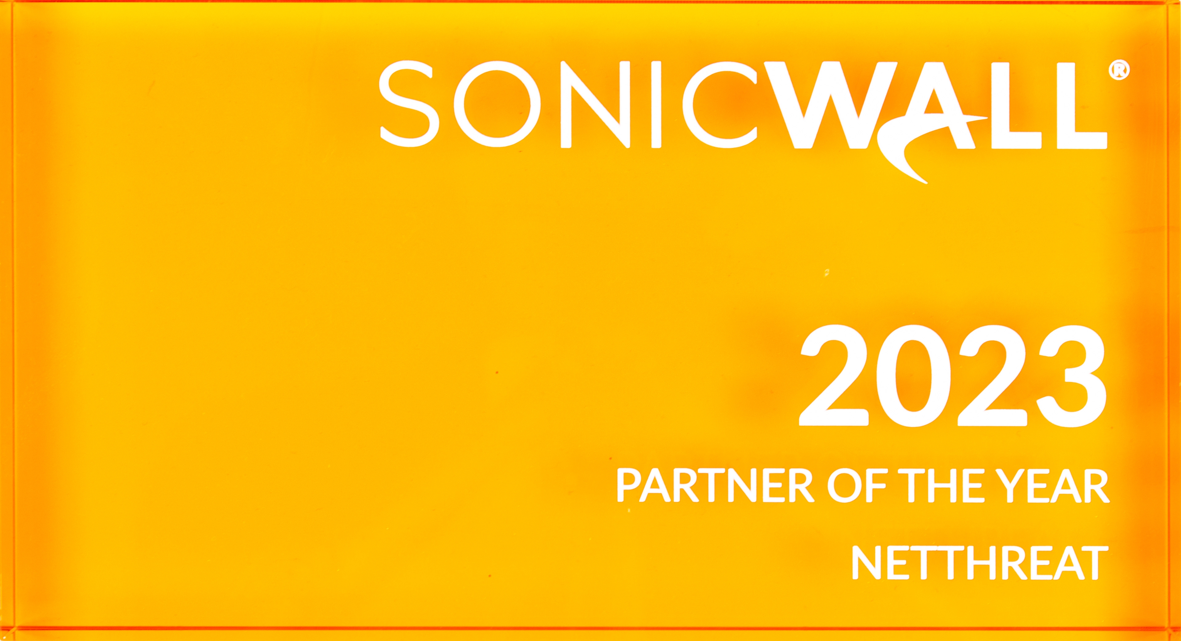 2023 SonicWall Partner of the Year Award